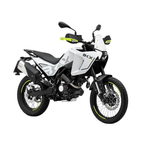 BENELLI-BKX-125-BIALY-3 Motocykl BENELLI BKX 125