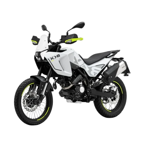 BENELLI-BKX-125-BIALY-4 Motocykl BENELLI BKX 125
