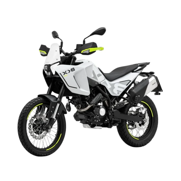 BENELLI-BKX-125-BIALY-4 Motocykl BENELLI BKX 125