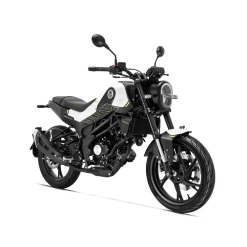 BENELLI-LEONCINO-125-BIALY-1 Motocykl BENELLI LEONCINO 125