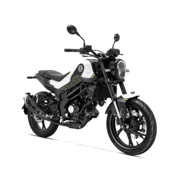 BENELLI-LEONCINO-125-BIALY-1 Motocykl BENELLI LEONCINO 125