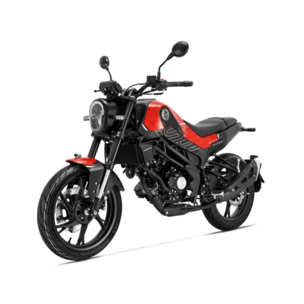 BENELLI-LEONCINO-125-CZERWONY-2 Motocykl BENELLI LEONCINO 125