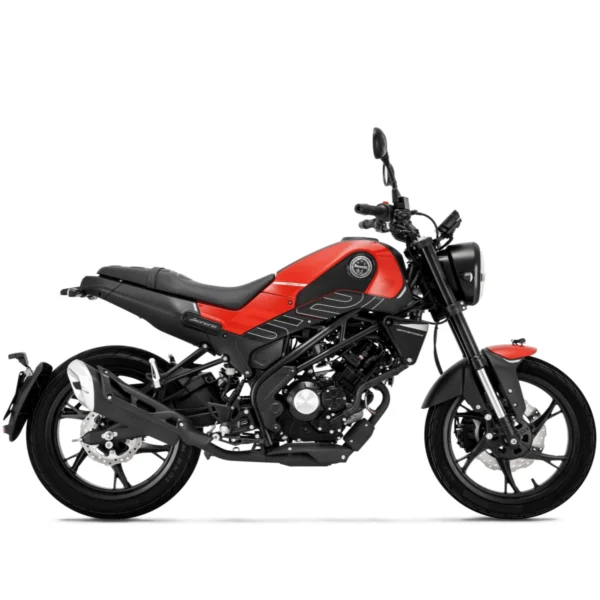 BENELLI-LEONCINO-125-CZERWONY-3 Motocykl BENELLI LEONCINO 125