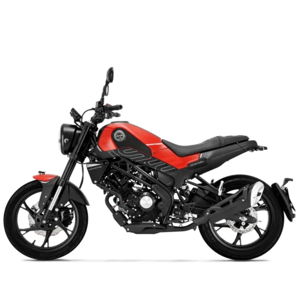 BENELLI-LEONCINO-125-CZERWONY-4 Motocykl BENELLI LEONCINO 125
