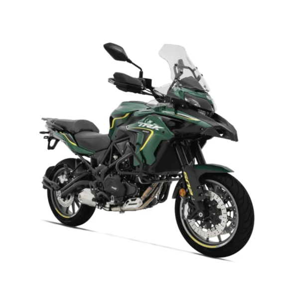 BENELLI-TRK-502-ZIELONY-3 Motocykl BENELLI TRK 502