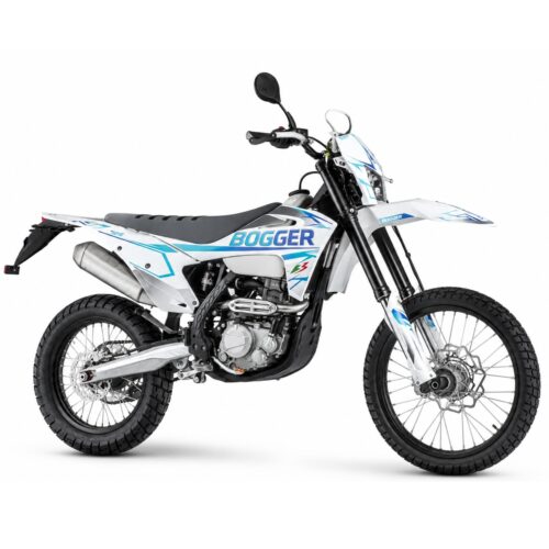 BOGGER-AR125-BIALY-1 Motocykl BOGGER AR125