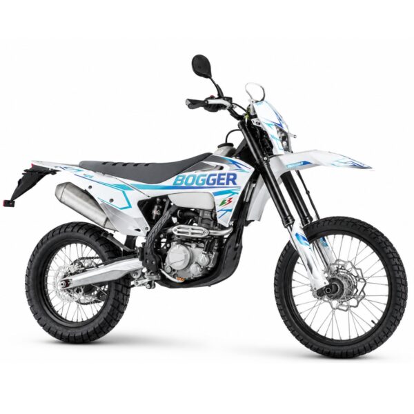 BOGGER-AR125-BIALY-1 Motocykl BOGGER AR125