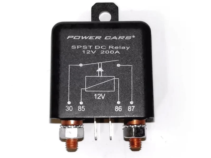 DC-12V-200A-SPST-1 Przekaźnik prądu stałego samochodowy DC 12V 200A SPST do quada gokarta skutera