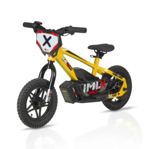 IML-X-PRO-12-ZOLTY-1 Rowerek Biegowy IML X PRO 12