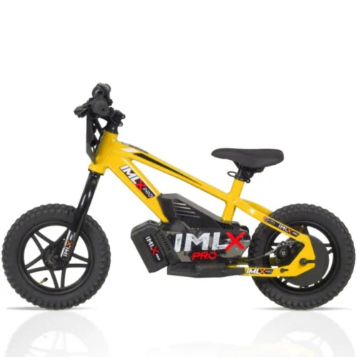 IML-X-PRO-12-ZOLTY-2 Rowerek Biegowy IML X PRO 12