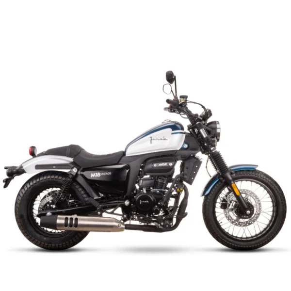 JUNAK-M18-VINTAGE-BIAŁY-2 Motocykl JUNAK M18 VINTAGE