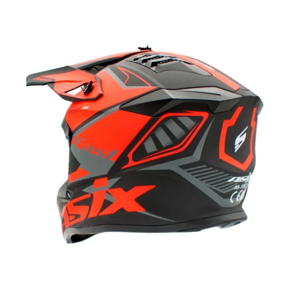 KASK-ASIX-127-CZERWONY-3 Kask Junior ASIX 127 Red