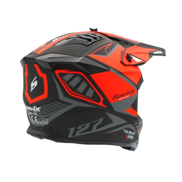 KASK-ASIX-127-CZERWONY-4 Kask Junior ASIX 127 Red