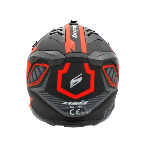 KASK-ASIX-127-CZERWONY-6 Kask Junior ASIX 127 Red