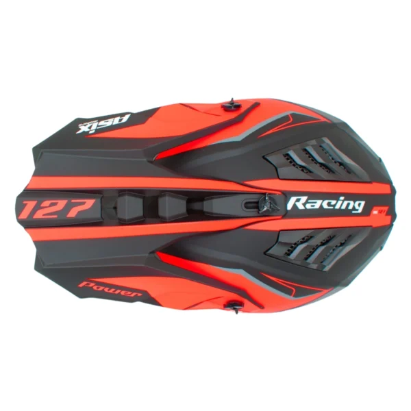 KASK-ASIX-127-CZERWONY-8 Kask Junior ASIX 127 Red