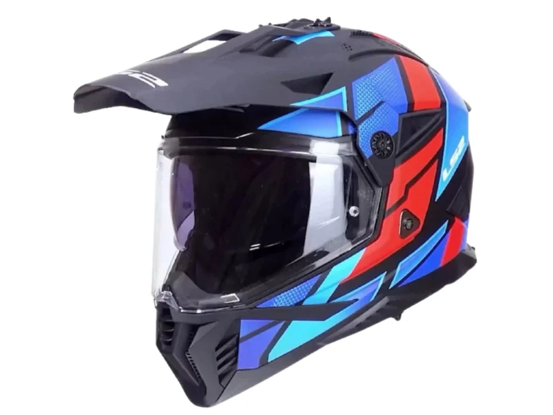 LS2-MX702-PIONEER-II-BLOCK-BLACK-RED-BLUE-1 Kask LS2 MX702 Pioneer II Block Black Red Blue