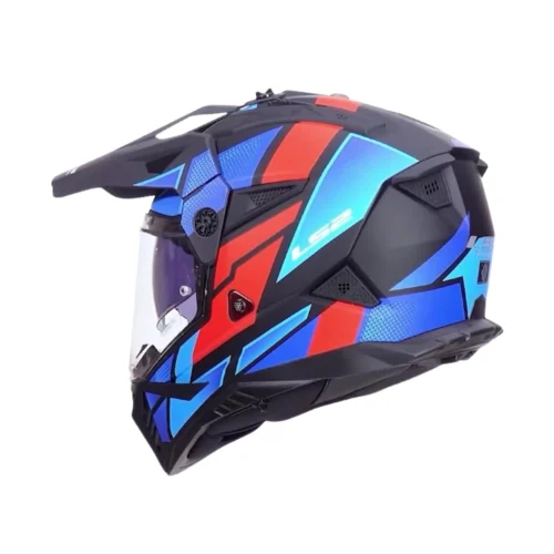 LS2-MX702-PIONEER-II-BLOCK-BLACK-RED-BLUE-3 Kask LS2 MX702 Pioneer II Block Black Red Blue