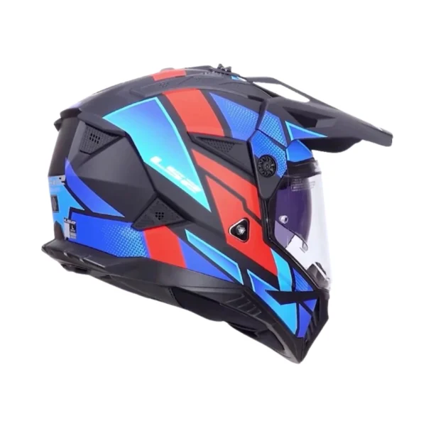 LS2-MX702-PIONEER-II-BLOCK-BLACK-RED-BLUE-5 Kask LS2 MX702 Pioneer II Block Black Red Blue