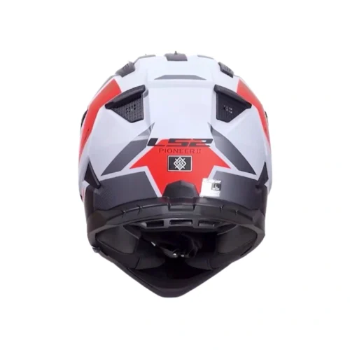 LS2-MX702-PIONEER-II-BLOCK-GREY-RED-4 Kask LS2 MX702 Pioneer II Block Grey Red