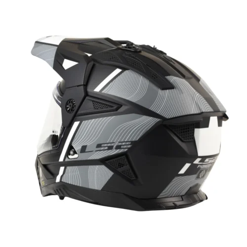 LS2-MX702-PIONEER-II-HILL-MATT-BLACK-WHITE-3 Kask LS2 MX702 Pioneer II Hill Matt Black White