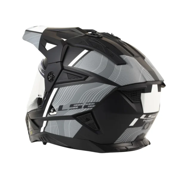 LS2-MX702-PIONEER-II-HILL-MATT-BLACK-WHITE-3 Kask LS2 MX702 Pioneer II Hill Matt Black White
