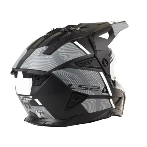 LS2-MX702-PIONEER-II-HILL-MATT-BLACK-WHITE-4 Kask LS2 MX702 Pioneer II Hill Matt Black White