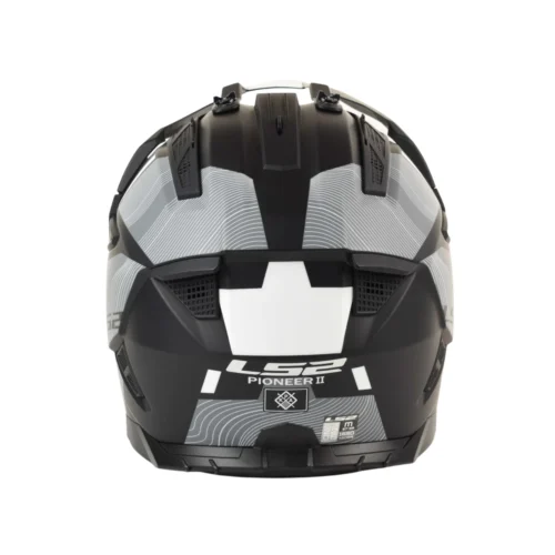LS2-MX702-PIONEER-II-HILL-MATT-BLACK-WHITE-5 Kask LS2 MX702 Pioneer II Hill Matt Black White