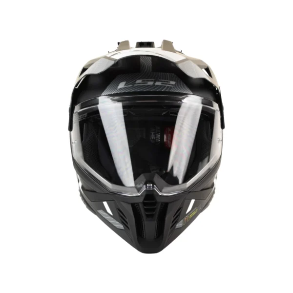 LS2-MX702-PIONEER-II-HILL-MATT-BLACK-WHITE-6 Kask LS2 MX702 Pioneer II Hill Matt Black White