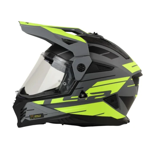 Kask LS2 MX702 Pioneer II Namib Matt Grey H-V Yellow