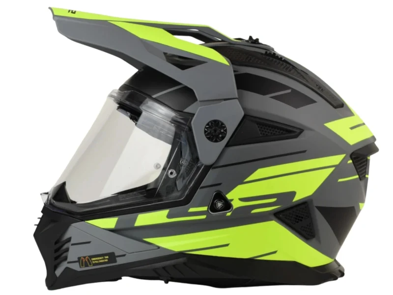 LS2-MX702-PIONEER-II-NAMIB-MATT-GREY-H-V-YELLOW-1 Kask LS2 MX702 Pioneer II Namib Matt Grey H-V Yellow