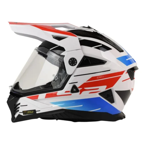 Kask LS2 MX702 Pioneer II Namib White Blue Red