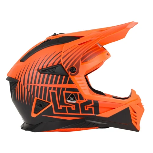 Kask LS2 MX708 Fast II Duck Matt Orange Red