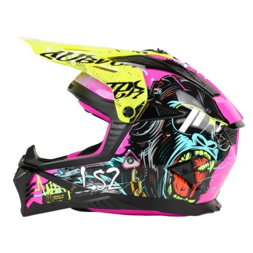 LS2-MX708-FAST-II-GORILLA-PURPLE-H-V-YEL-2 Kask LS2 MX708 Fast II Gorilla Purple H-V Yel