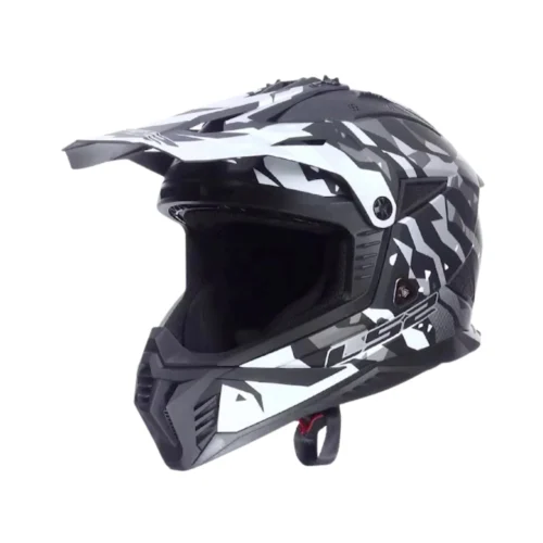 Kask LS2 MX708 Fast II Grotesk Black Grey