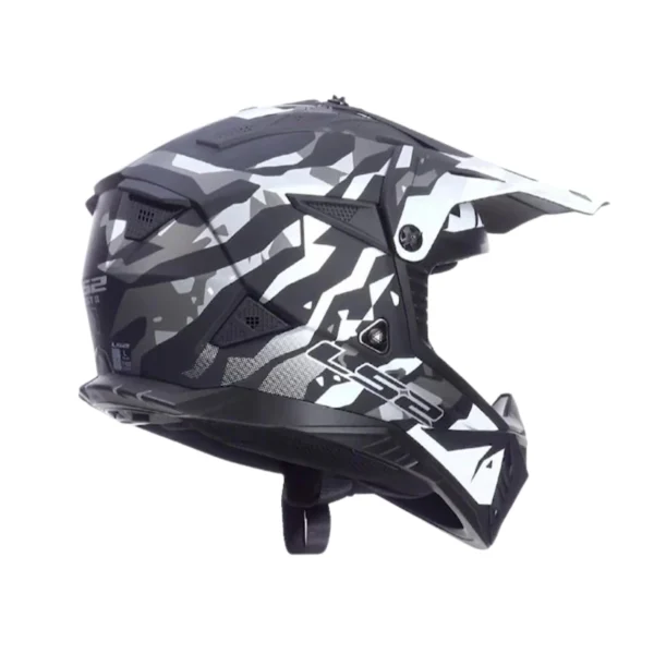 Kask LS2 MX708 Fast II Grotesk Black Grey