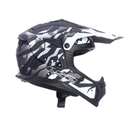 Kask LS2 MX708 Fast II Grotesk Black Grey