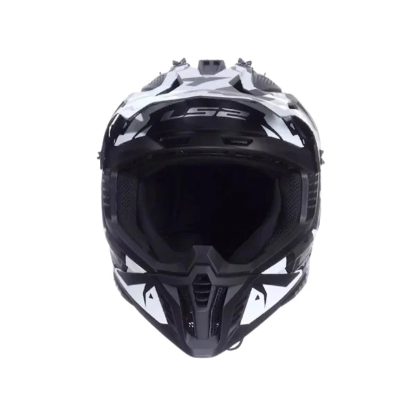 Kask LS2 MX708 Fast II Grotesk Black Grey