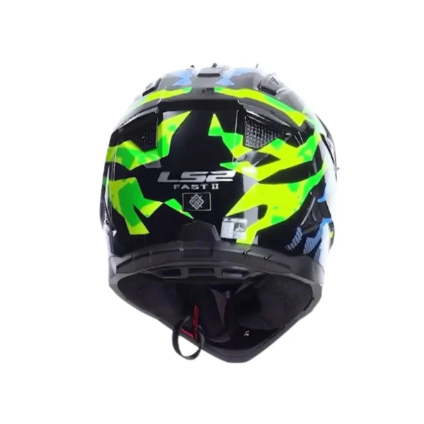 LS2-MX708-FAST-II-GROTESK-BLUE-PINK-GREEN-4 Kask LS2 MX708 Fast II Grotesk Blue Pink Green