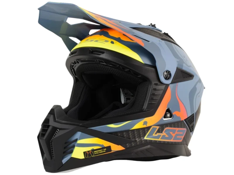 LS2-MX708-FAST-II-GROTESK-WASH-MATT-DARK-GREY-5 Kask LS2 MX708 Fast II Wash Matt Dark Grey