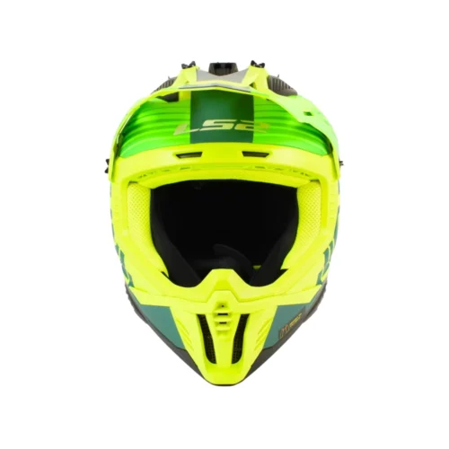 LS2-MX7080-FAST-II-DUCK-MATT-H-V-GREEN-YEL-2 Kask LS2 MX708 Fast II Duck Matt H-V Green Yellow