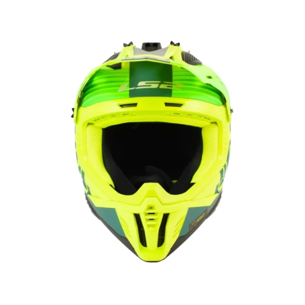 LS2-MX7080-FAST-II-DUCK-MATT-H-V-GREEN-YEL-2 Kask LS2 MX708 Fast II Duck Matt H-V Green Yellow