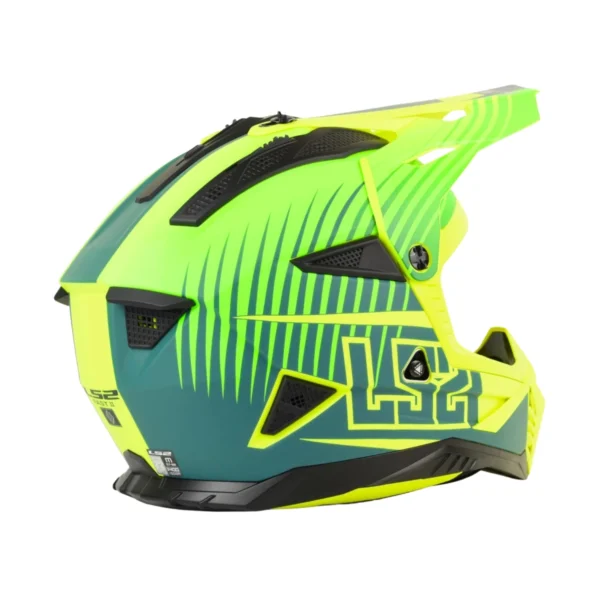 LS2-MX7080-FAST-II-DUCK-MATT-H-V-GREEN-YEL-6 Kask LS2 MX708 Fast II Duck Matt H-V Green Yellow