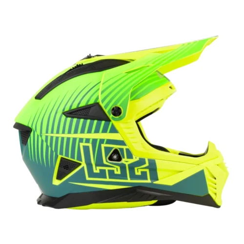 LS2-MX7080-FAST-II-DUCK-MATT-H-V-GREEN-YEL-8 Kask LS2 MX708 Fast II Duck Matt H-V Green Yellow