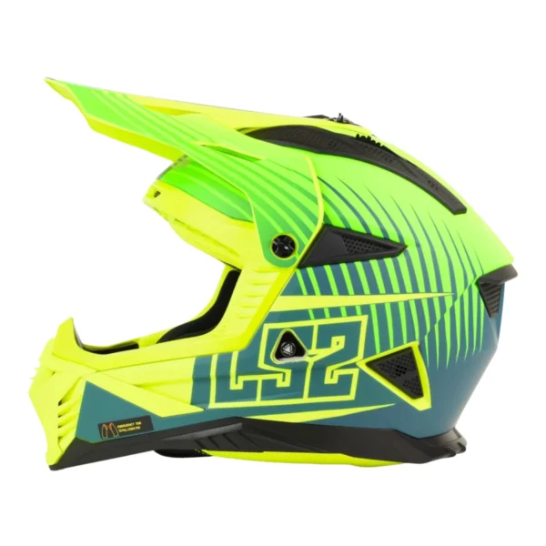 LS2-MX7080-FAST-II-DUCK-MATT-H-V-GREEN-YEL-9 Kask LS2 MX708 Fast II Duck Matt H-V Green Yellow