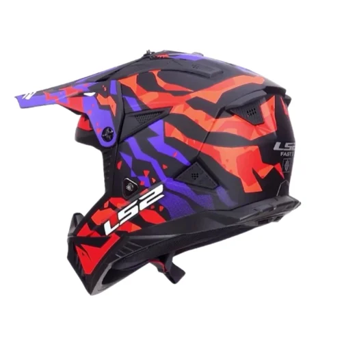LS2-MX7080-FAST-II-GROTESK-PURPLE-ORANGE-3 Kask LS2 MX708 Fast II Grotesk Purple Orange