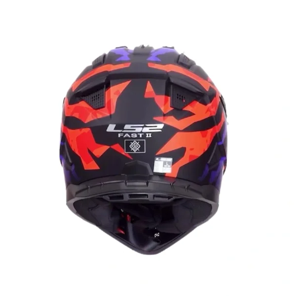 LS2-MX7080-FAST-II-GROTESK-PURPLE-ORANGE-4 Kask LS2 MX708 Fast II Grotesk Purple Orange