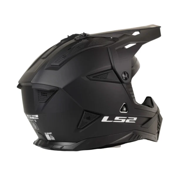 Kask LS2 MX708 Fast II Solid Matt Black