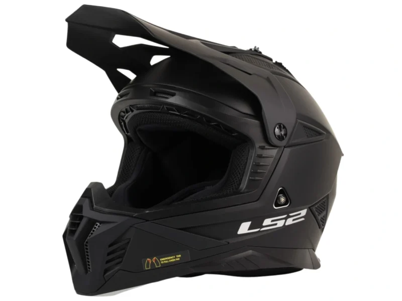 LS2-MX7080-FAST-II-SOLID-MATT-BLACK-5 Kask LS2 MX708 Fast II Solid Matt Black