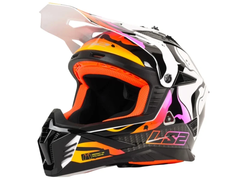 LS2-MX7080-FAST-II-WASH-WHITE-1 Kask LS2 MX708 Fast II Wash White