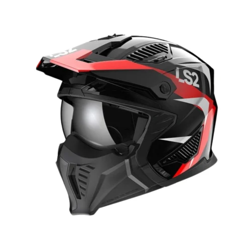 Kask LS2 OF606 DRIFTER TRIALITY RED